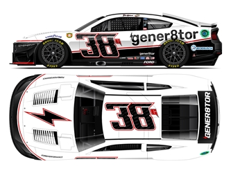 *Preorder* Todd Gilliland 2024 Gener8tor Throwback 1:24 Nascar Diecast Todd Gilliland, Nascar Diecast, 2024 Nascar Diecast, 1:24 Scale Diecast