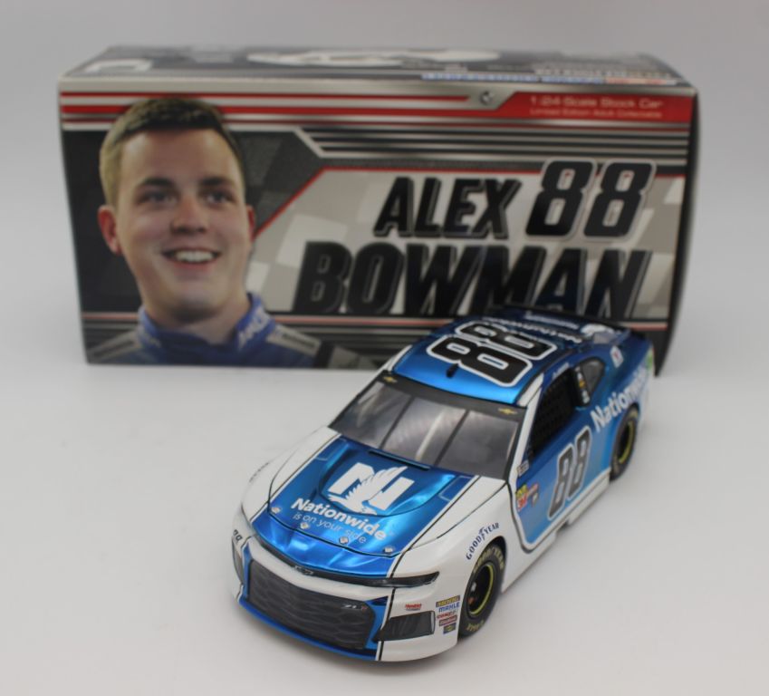 Alex Bowman 2018 88 Nationwide 1 24 Color Chrome Nascar Diecast