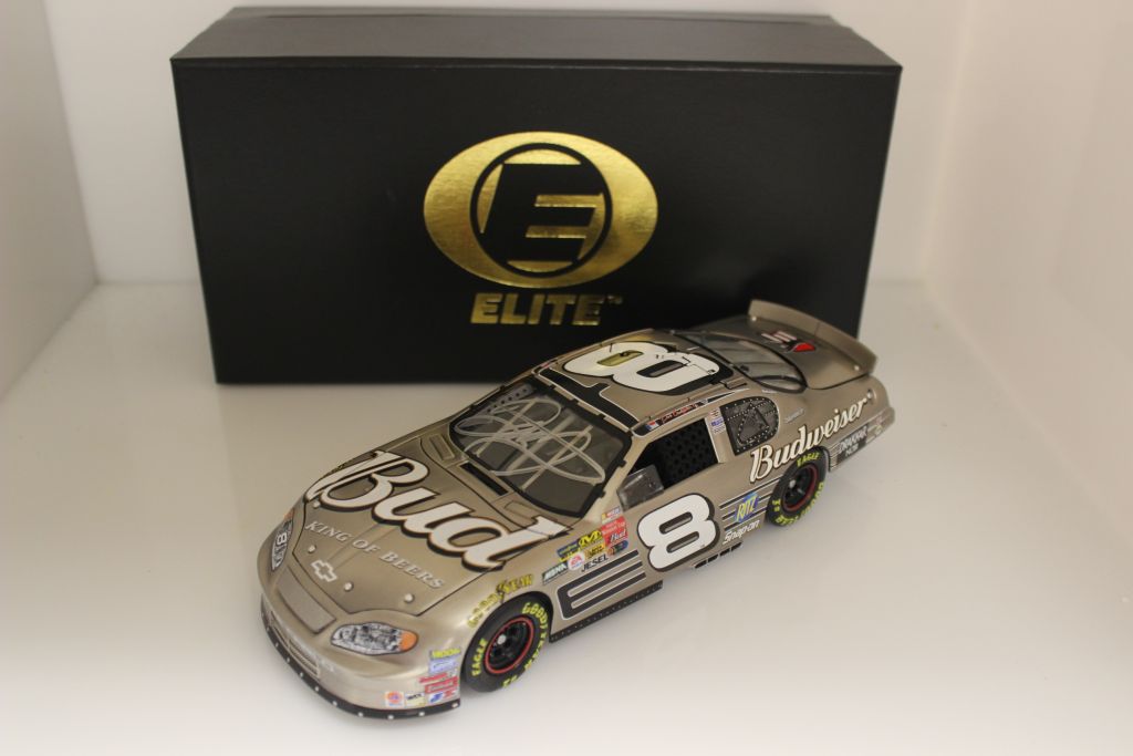 Autographed Dale Earnhardt Jr. 2003 Budweiser 1:24 Nascar Diecast Elite ...