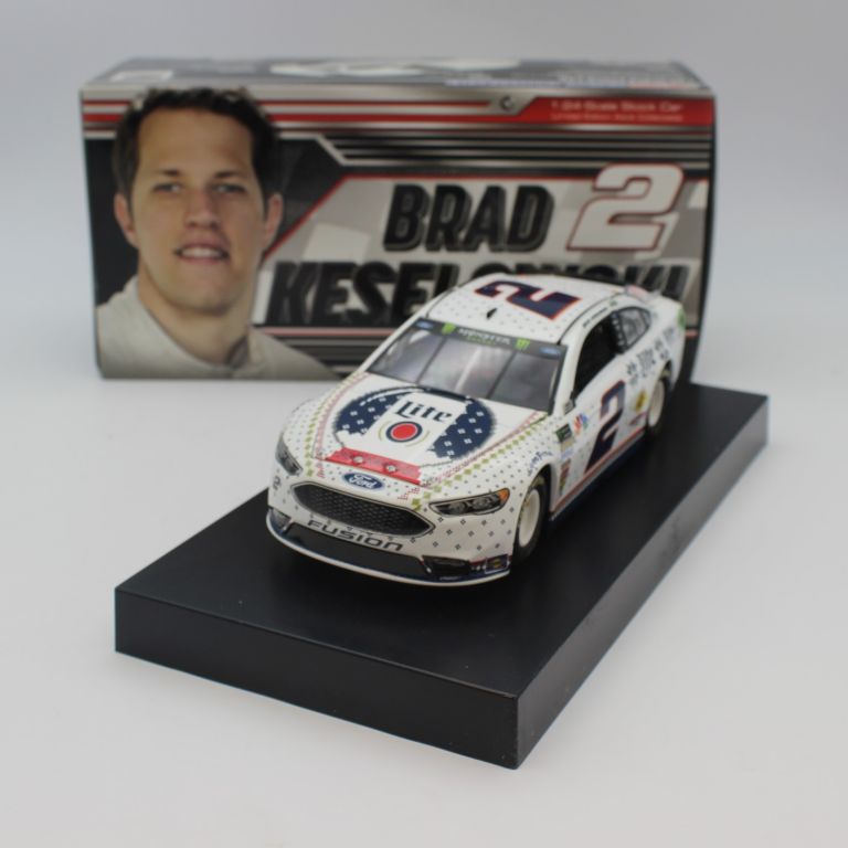 Brad Keselowski 2018 Miller Lite Holiday Knitwear 1:24 Nascar Diecast