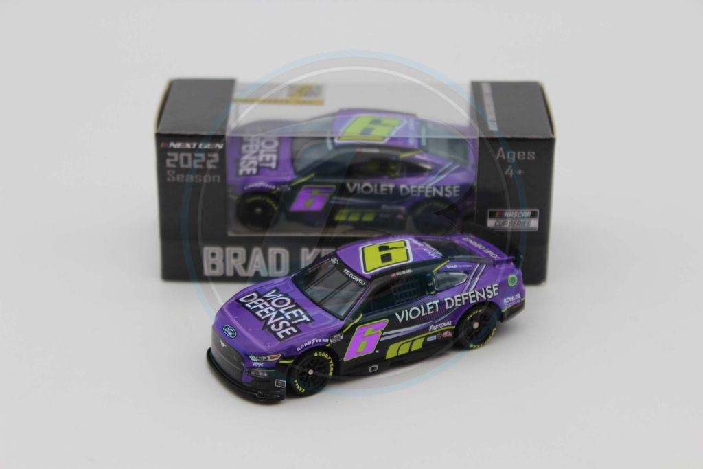 Brad Keselowski 2022 Violet Defense 1:64 Nascar Diecast