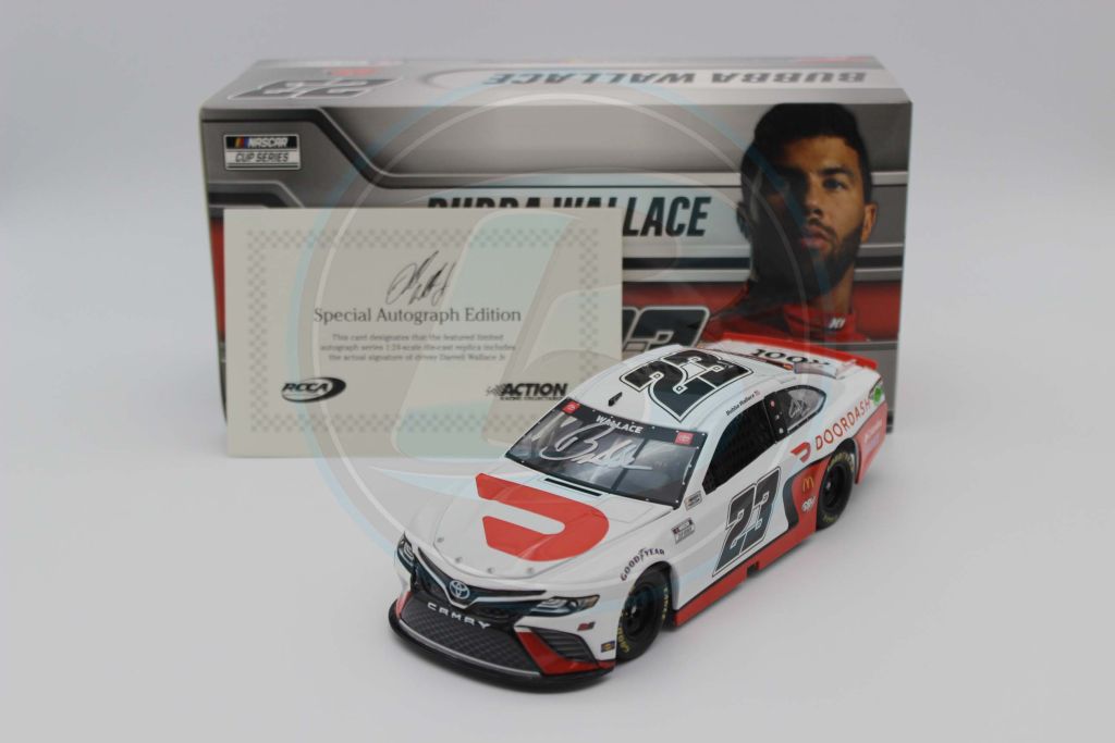 bubba wallace autographed diecast