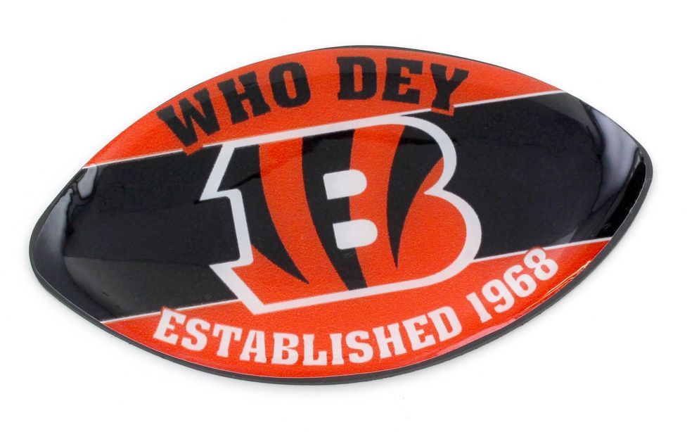 Cincinnati Bengals Car Magnet Helmet Logo