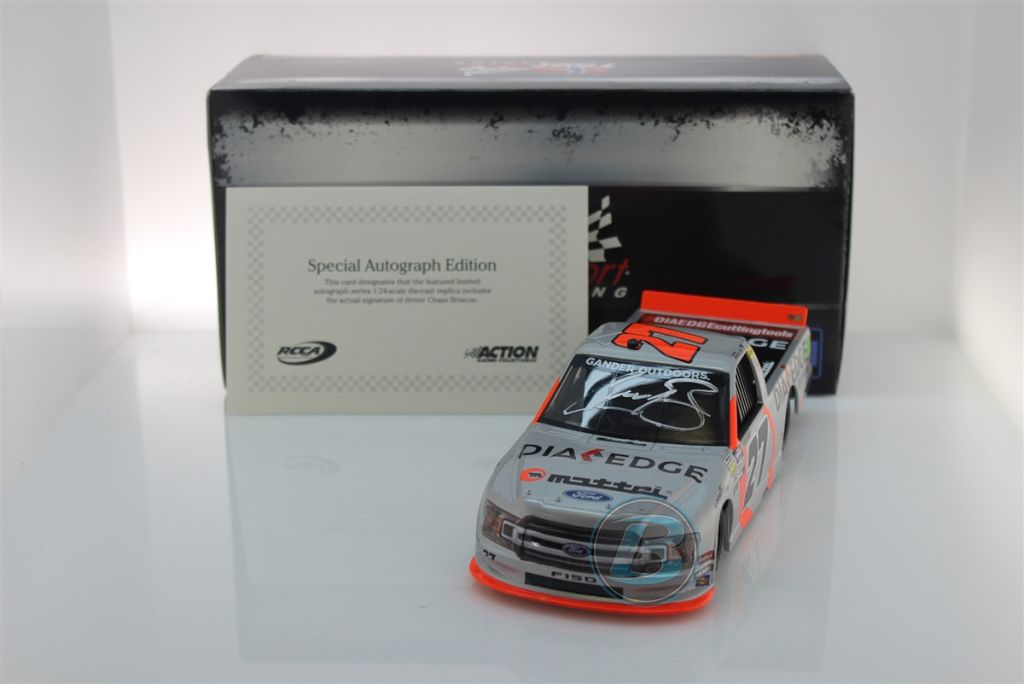 Chase Briscoe Autographed 2019 DIAEDGE 1:24 Nascar Diecast