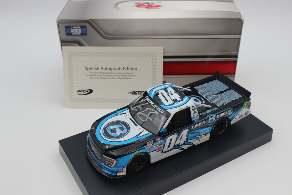 Chase Briscoe Autographed 2021 #04 CircleBDiecast.com 1:24 Nascar Diecast