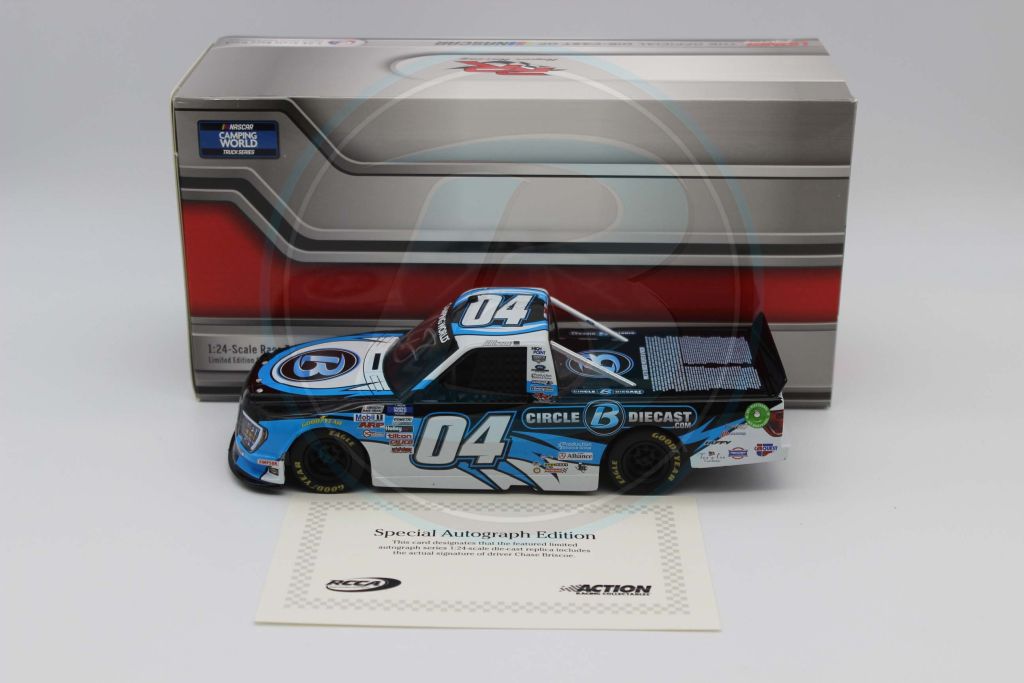 Chase Briscoe Autographed 2021 CircleBDiecast.com 1:24 Nascar Diecast