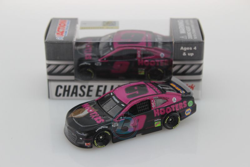 chase elliott black hooters diecast