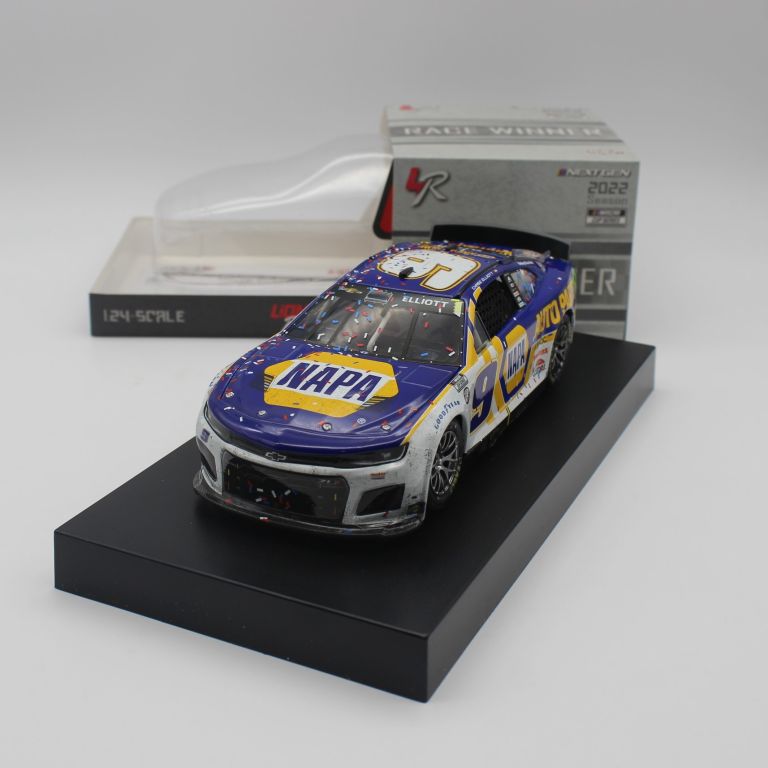 Chase Elliott 2022 #9 NAPA Dover 5/2 Race Win 1:24 Nascar Diecast