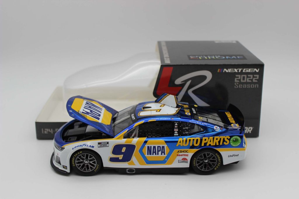 Chase Elliott 2022 NAPA 1:24 Color Chrome Nascar Diecast