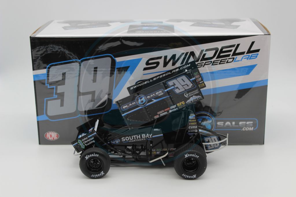 Christopher Bell 2019 Plan B Sales / Swindell Speedlab #39 1:18 Sprint ...