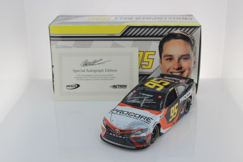 nascar diecast autographed