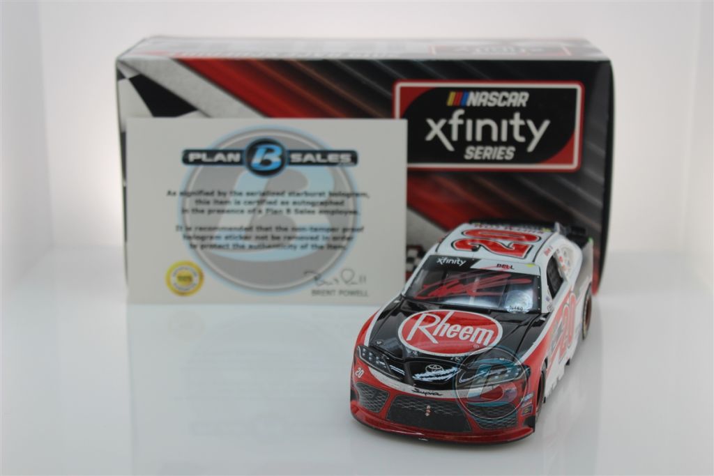 Christopher Bell Autographed W/ Paint Pen 2019 Rheem Atlanta Race Win 1:24 Nascar Diecast