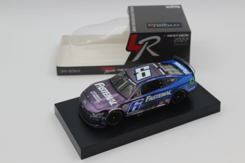 ** DOOR # ** Brad Keselowski 2022 Fastenal 1:24 Color Chrome Nascar Diecast