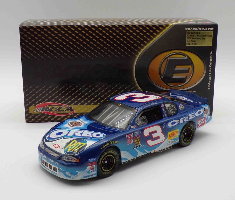 Dale Earnhardt Jr. 2002 Oreo   Rits Raced Version 1:24 Rcca Elite Diecast