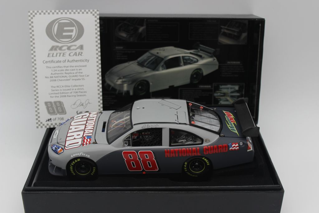 Dale Earnhardt Jr. 2008 National Guard Test Car 1 24 Elite RCCA