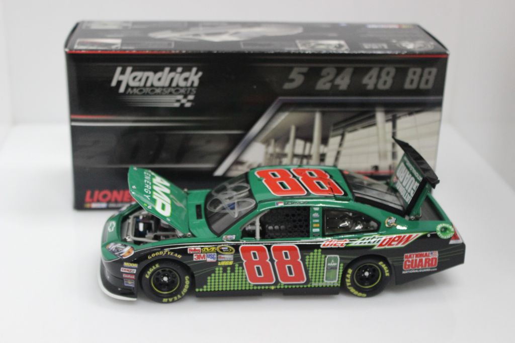 Dale Earnhardt Jr Autographed 2012 AMP Energy 1:24 Nascar Diecast