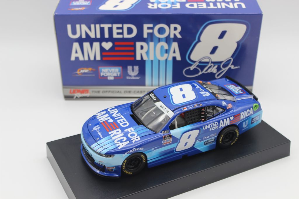 Dale Earnhardt Jr 2021 #8 United For America 1:24 Nascar Diecast