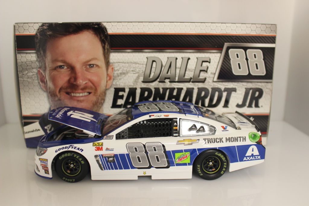 Dale Earnhardt Jr Autographed 2017 #88 Nationwide Chevy Truck Month 1: ...