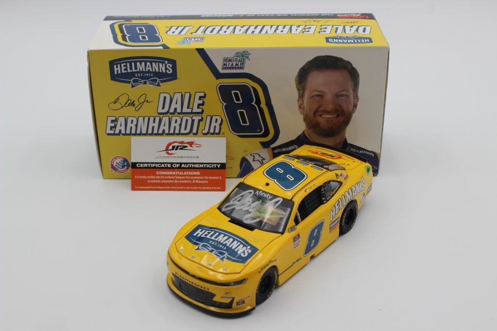 Dale Earnhardt Jr Autographed 2020 #8 Hellmann's 1:24 Nascar Diecast