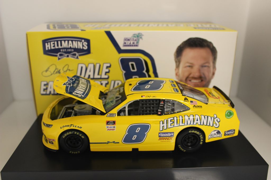 Dale Earnhardt Jr Autographed #8 2020 Hellmann's 1:24 Nascar Diecast