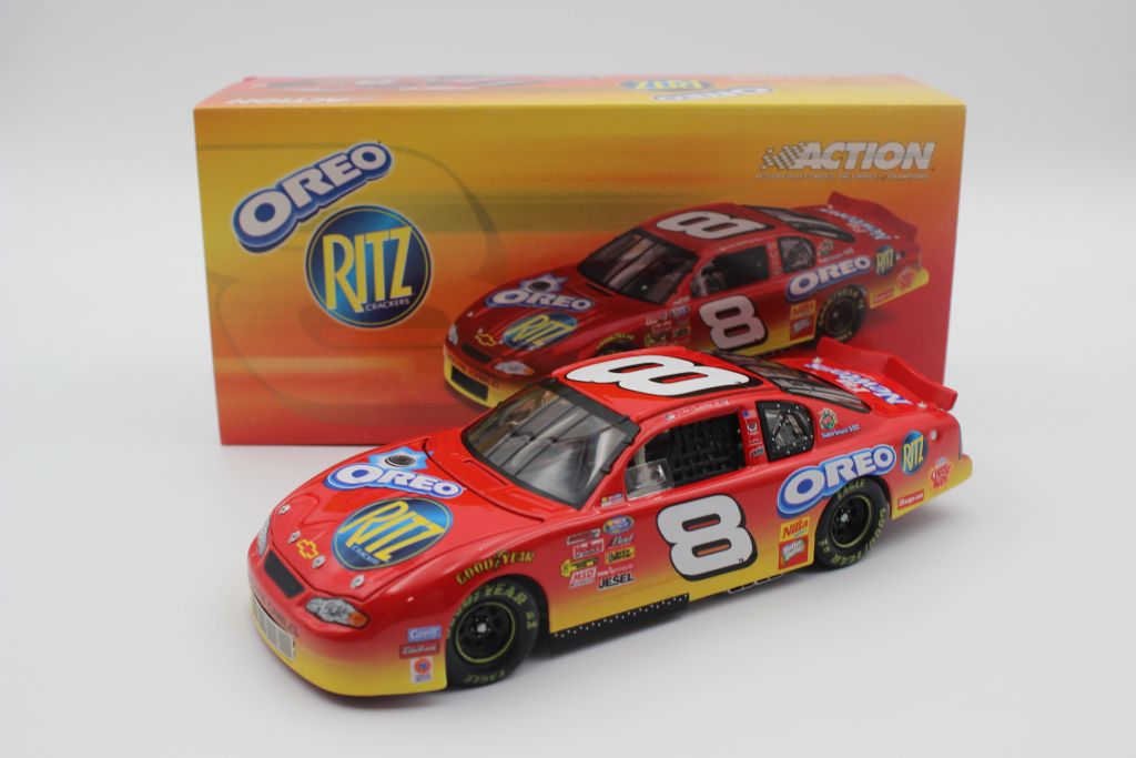 Nascar lot of 2 Dale Earnhardt Jr OREO / RITZ & Budweiser / Fathers Day newest 1.24 Sca