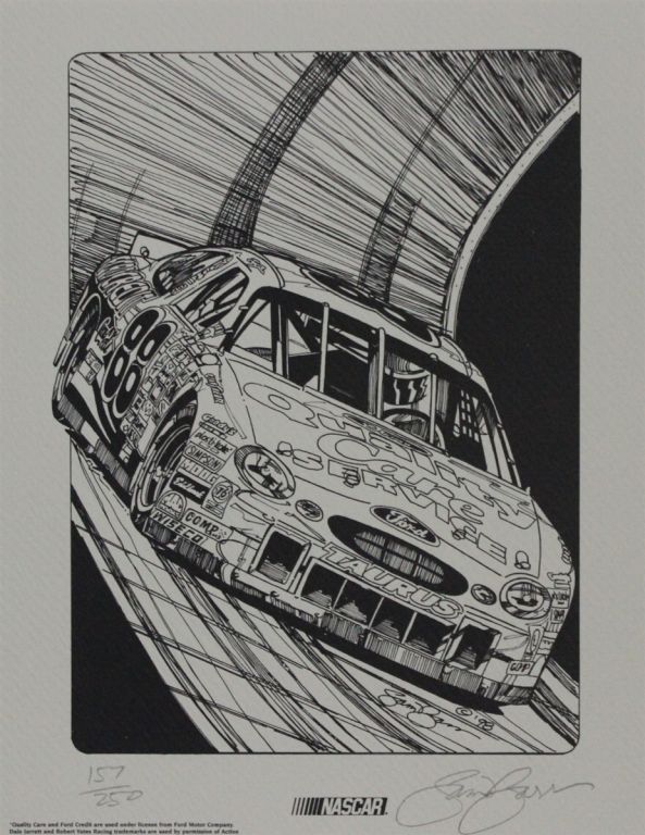 nascar 88 coloring pages