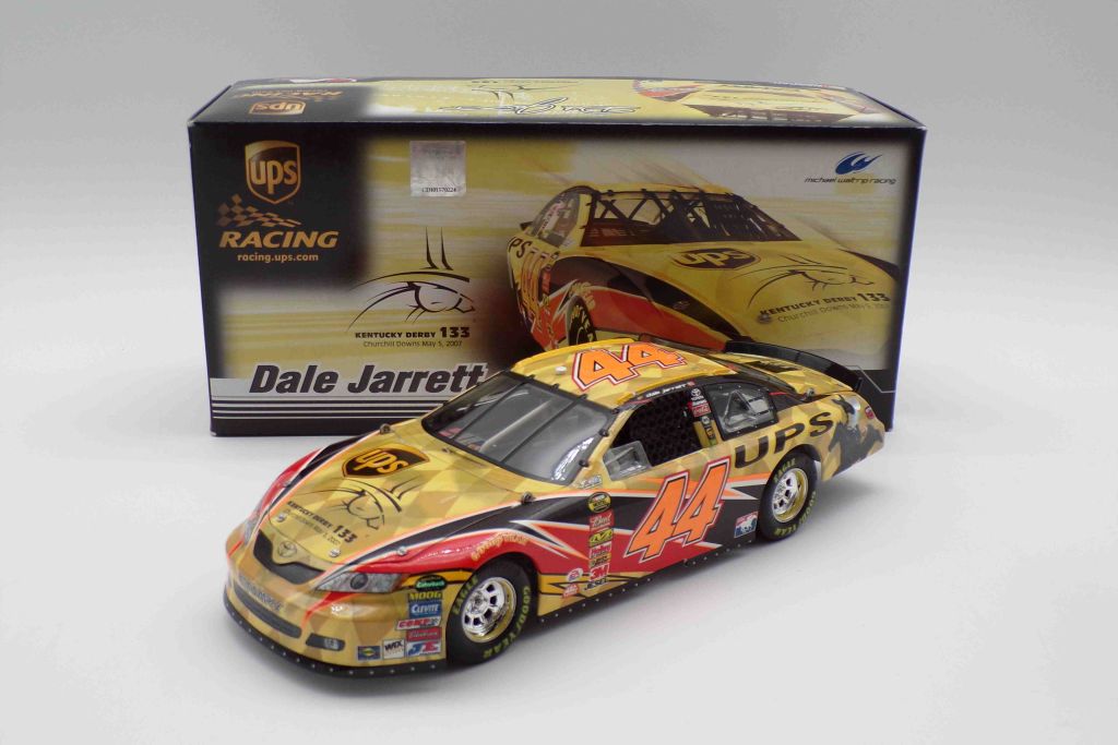 Dale Jarrett 2007 UPS / Kentucky Derby 1:24 Nascar Diecast Drivers 