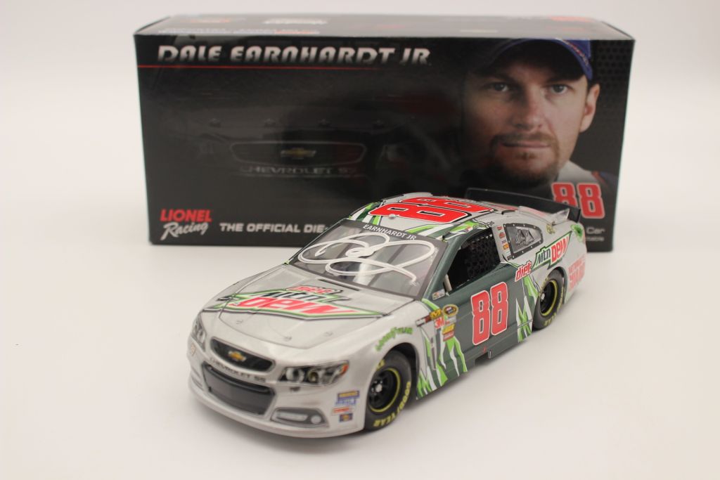 **damaged See Pictures** Dale Earnhardt Jr. Autographed 2014 Diet 