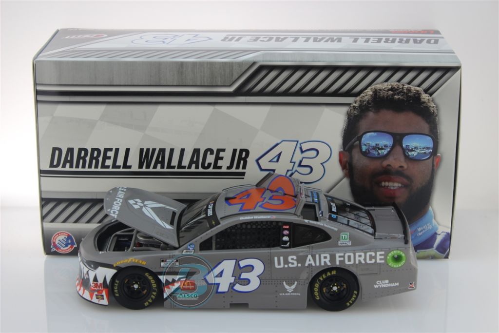 bubba wallace air force car diecast