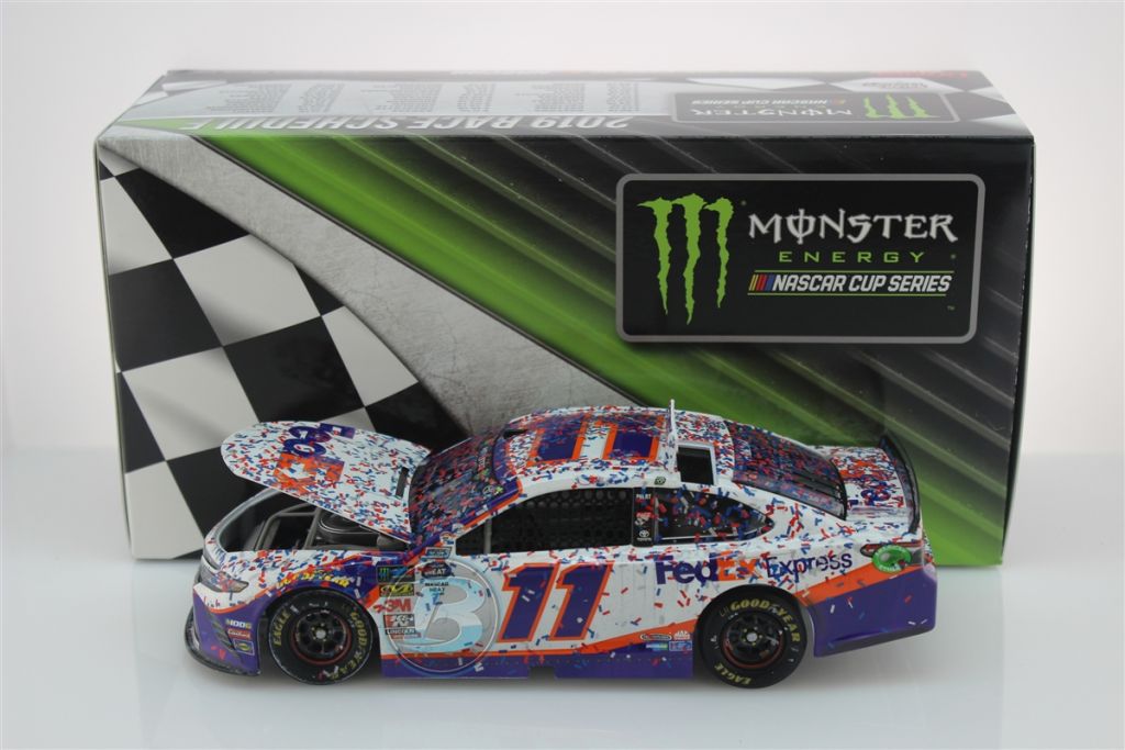 Denny Hamlin 2019 FedEx Express Daytona 500 Race Win 1:24 NASCAR