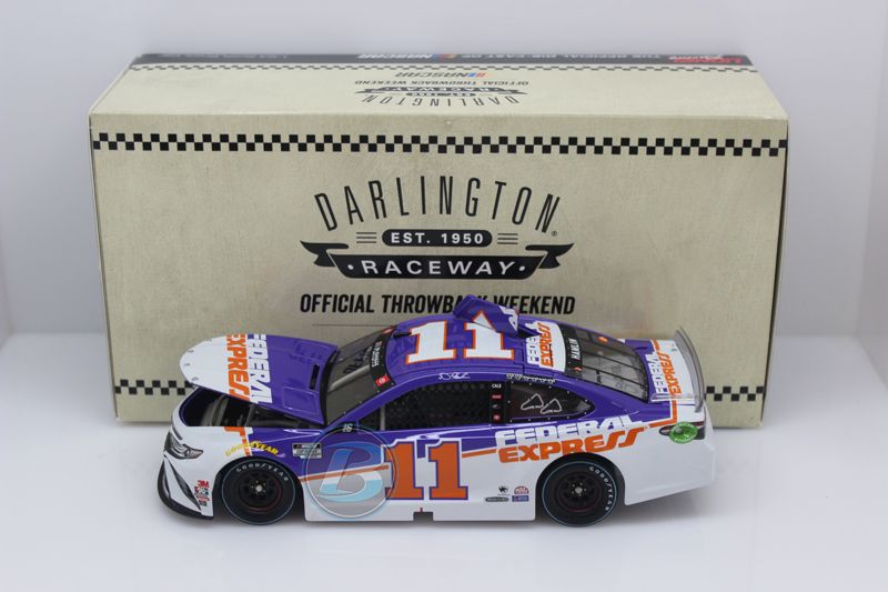 DENNY HAMLIN 2020 DOVER WIN RACED VERSION FEDEX OFFICE #11 TOYOTA 1/24  ACTION COLLECTOR SERIES