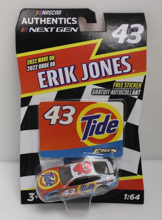 Erik Jones 2022 Tide 1 64 Nascar Authentic Next Gen Diecast