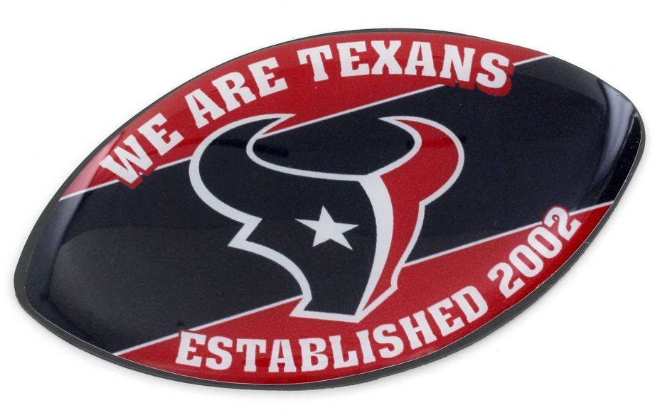 Officially Licensed NFL Houston Texans Large Team Logo Magnet