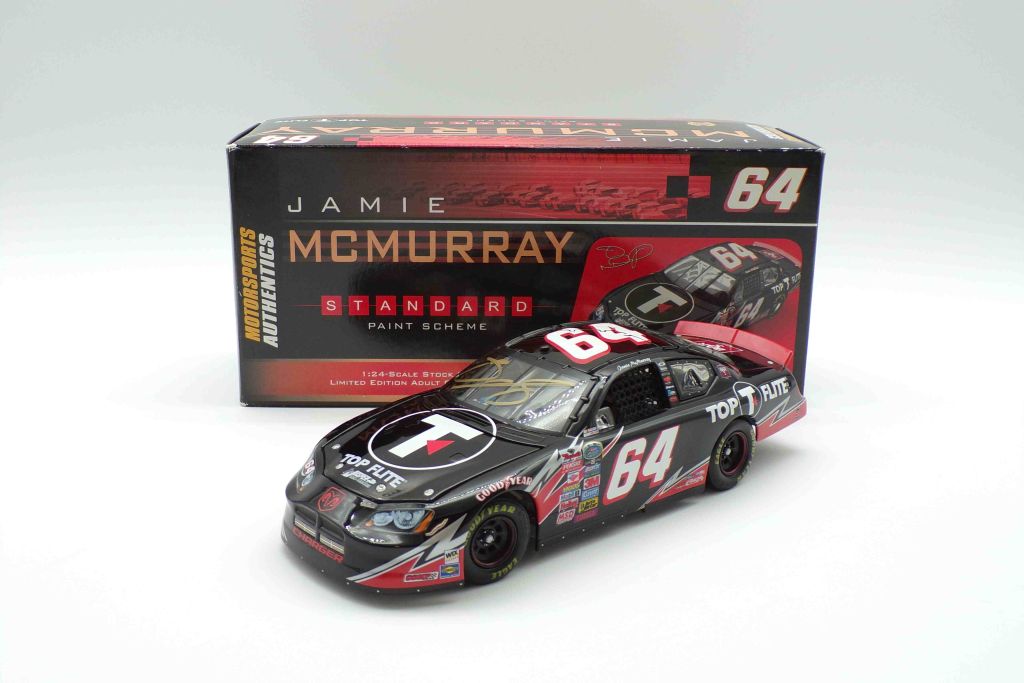 Jamie McMurray Autographed 2006 Top Elite 1 24 Nascar Diecast Bank