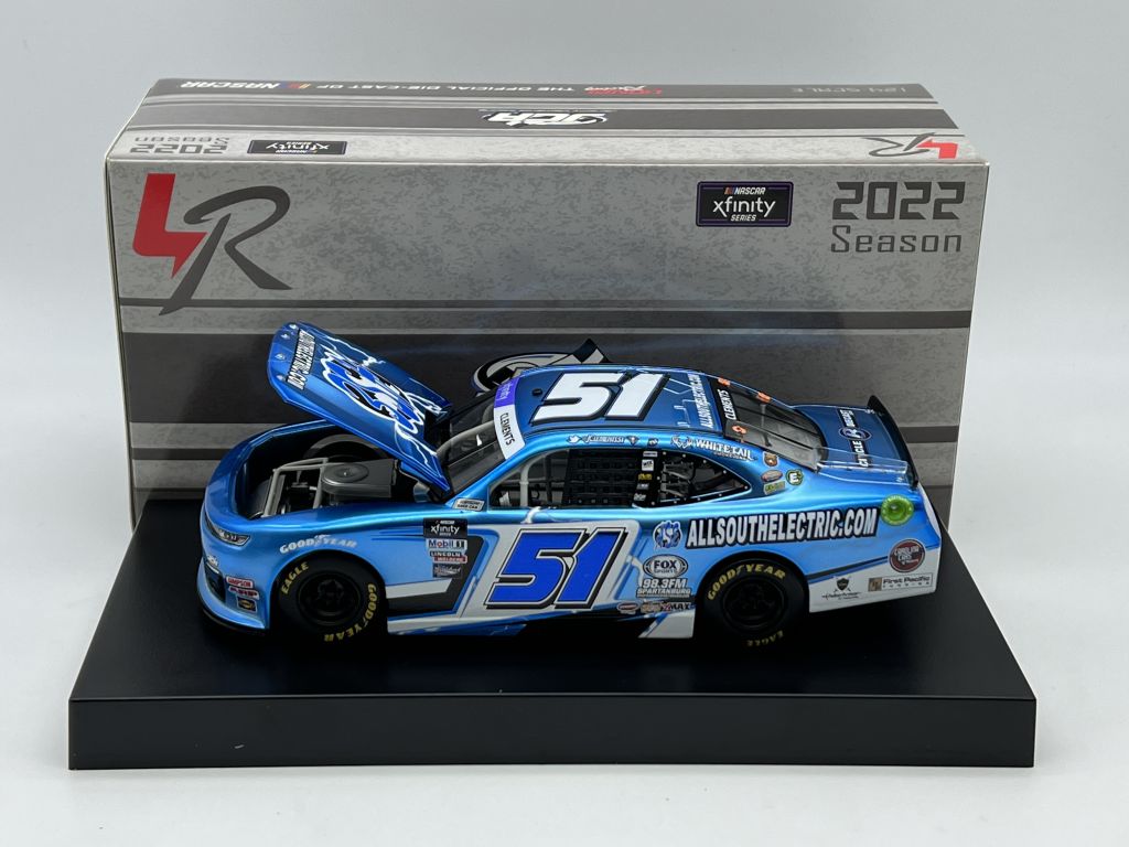 Jeremy Clements 2022 All South Electric 124 Liquid Color Nascar Diecast