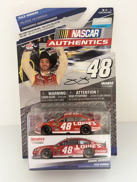 Jimmie Johnson 2014 Lowe s Race Winners 1 64 Nascar Authentics Diecast