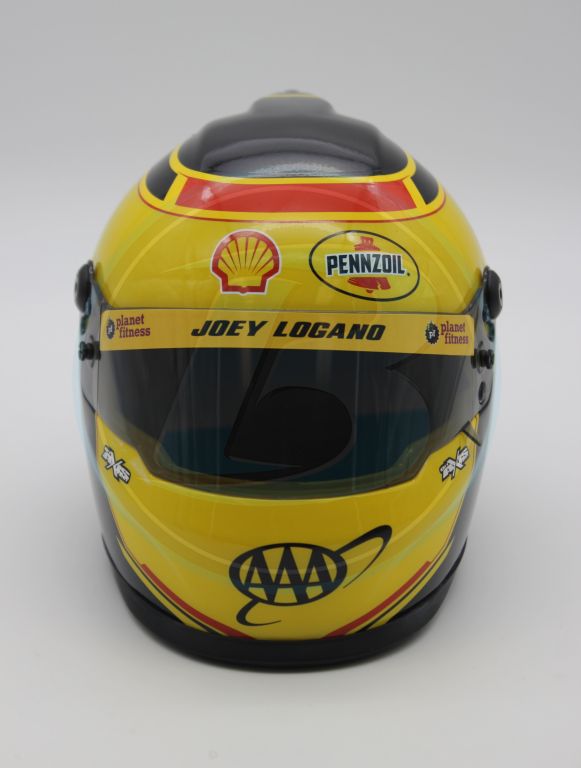 joey logano signed helmet