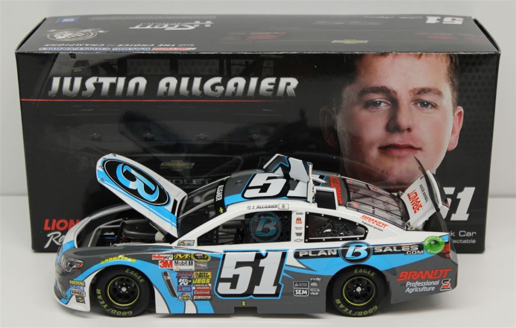 Justin Allgaier 2014 PlanBSales.com 1:24 Nascar Diecast