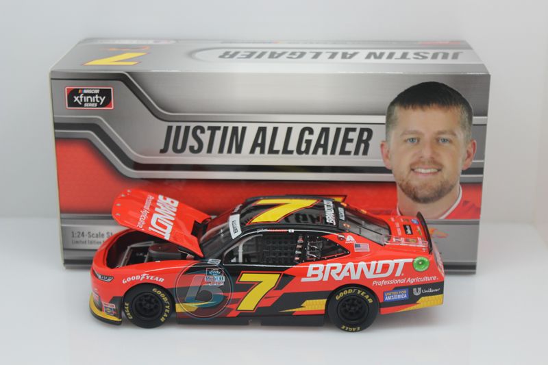 Justin Allgaier 2021 Brandt 1:24 Nascar Diecast