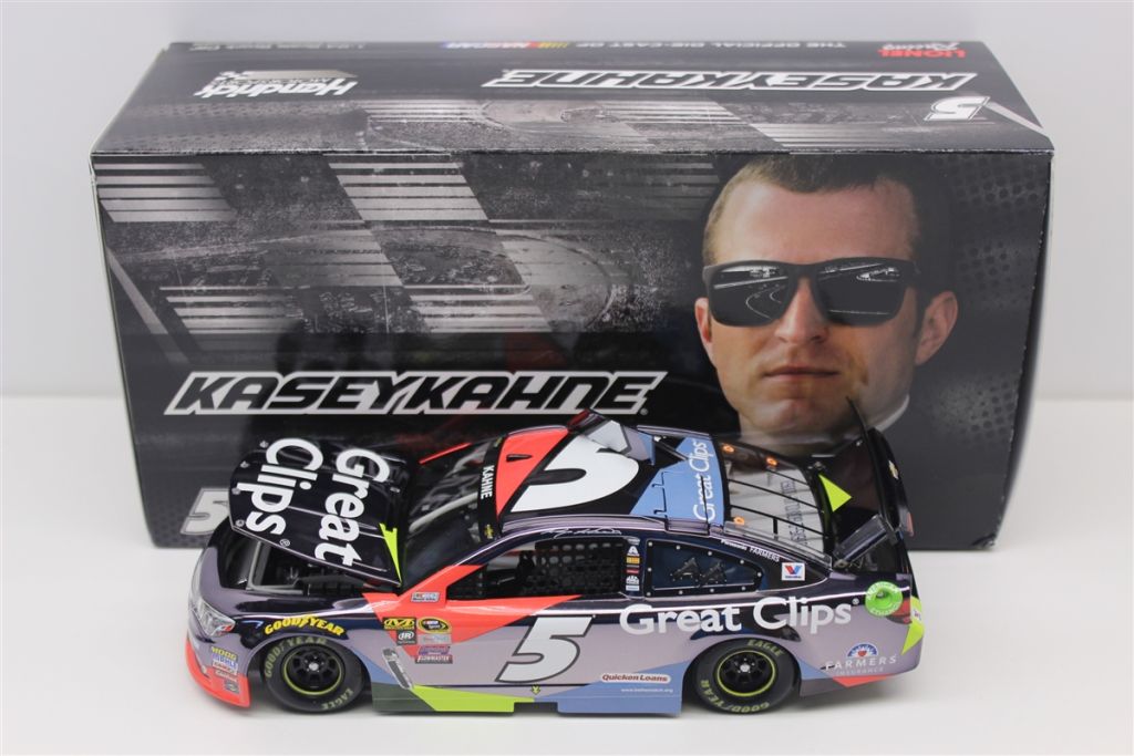 Kasey Kahne 2016 Great Clips 1:24 Color Chrome Nascar Diecast