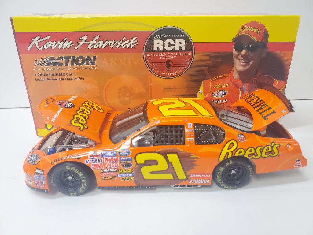 Kevin Harvick #29 Reese's / RCR 35th Anniversary 2004 1:24 Nascar Diecast