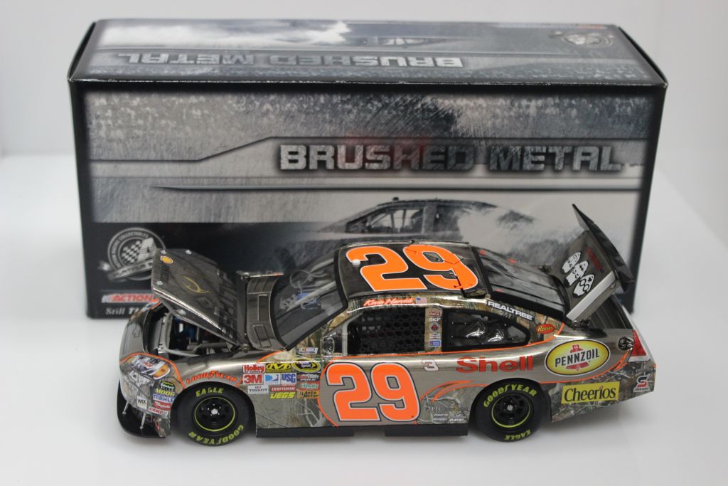 Kevin Harvick Dual Autographed w/ Chocolate Myers 2010