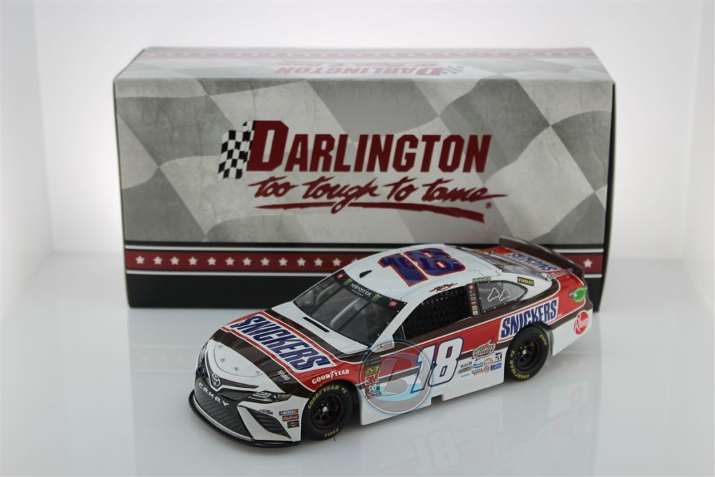 Kyle Busch 2019 Snickers Darlington Throwback 1:24 Nascar Diecast