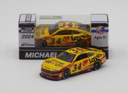 Michael McDowell 2024 Love s RV Stop 1 64 Nascar Diecast