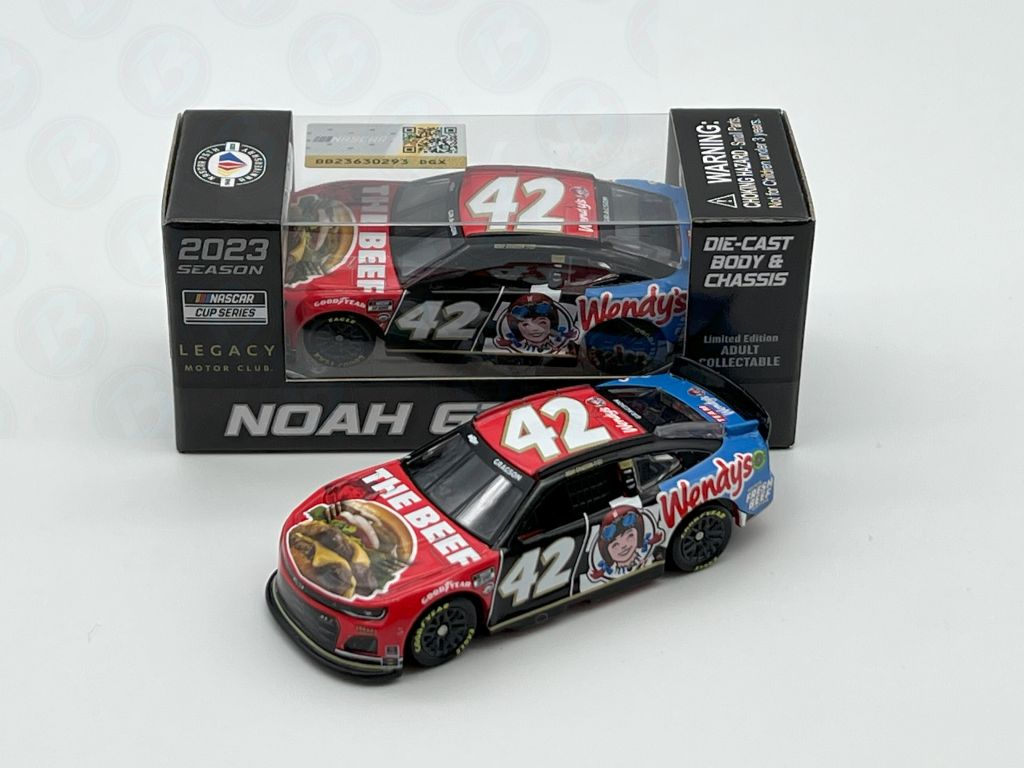 Noah Gragson 2023 Wendy's 1:64 Nascar Diecast Chassis