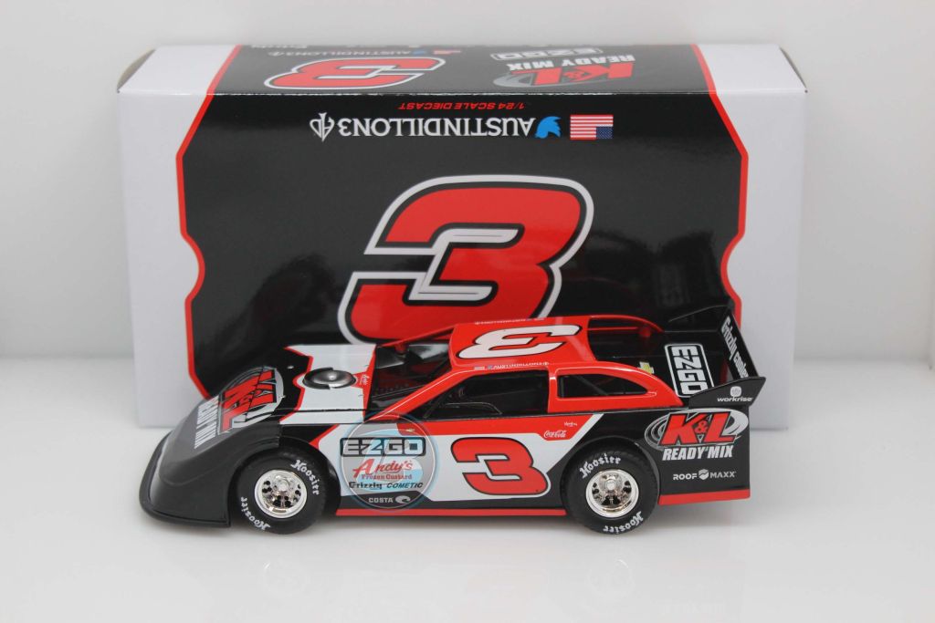 Dirt late model diecast cars 1 hot sale 24