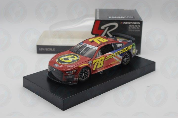 BJ McLeod 2022 Circle B Diecast - Kansas 1:24 Nascar Diecast