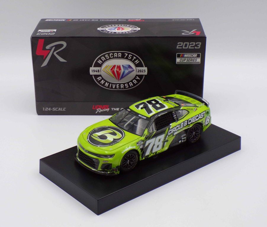 BJ McLeod 2023 Circle B Diecast.com / Las Vegas 1:24 Nascar Diecast