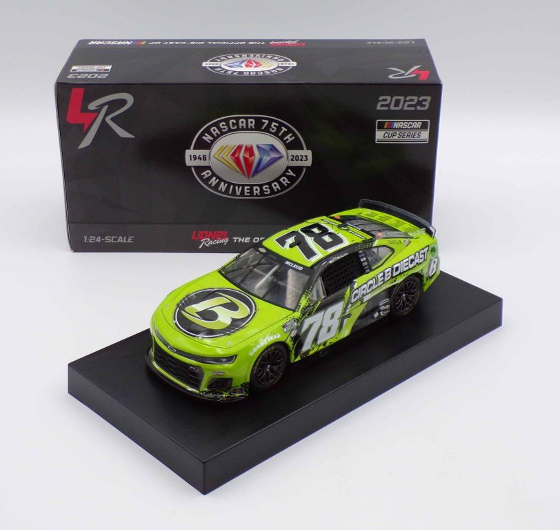 BJ McLeod 2023 Circle B Diecast.com / New Hampshire 1:24 Nascar Diecast