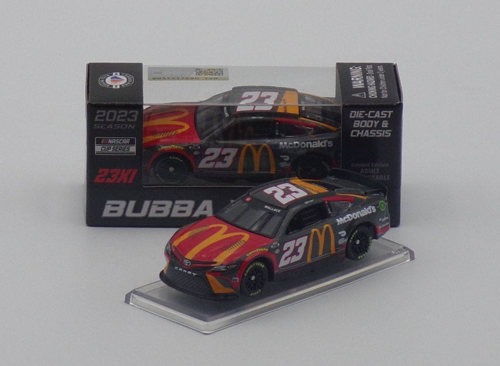 Bubba Wallace 2023 McDonald's 1:64 Nascar Diecast - Diecast Chassis